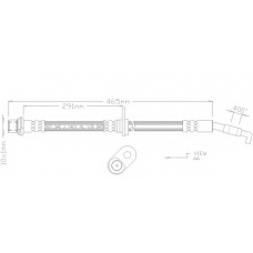 3151 REMKAFLEX Тормозной шланг