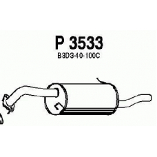 P3533 FENNO Глушитель выхлопных газов конечный