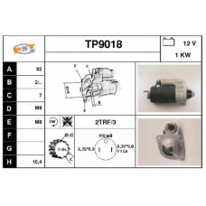 TP9018 SNRA Стартер