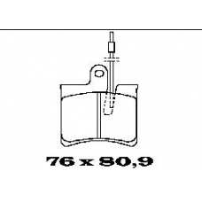 BL1128A2 FTE Колодки тормозные