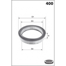 LFAF188 LUCAS FILTERS Воздушный фильтр