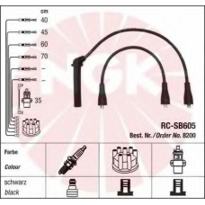 8200 NGK Комплект проводов зажигания