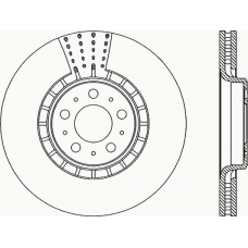 BDR1977.20 OPEN PARTS Тормозной диск