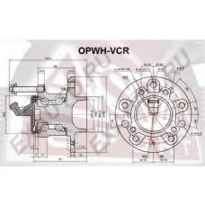 OPWH-VCR ASVA Ступица колеса