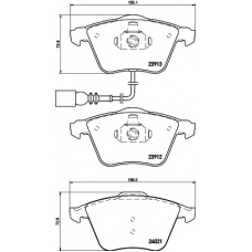 8DB 355 015-971 HELLA PAGID Комплект тормозных колодок, дисковый тормоз