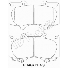 IBD-1275 IPS Parts Комплект тормозных колодок, дисковый тормоз