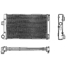 RA0110720 J. DEUS Радиатор, охлаждение двигателя