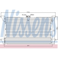 94539 NISSENS Конденсатор, кондиционер