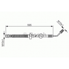 1 987 476 374 BOSCH Тормозной шланг