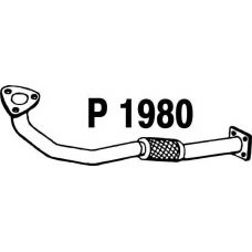 P1980 FENNO Труба выхлопного газа