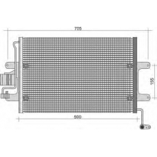 350203435000 MAGNETI MARELLI Конденсатор, кондиционер