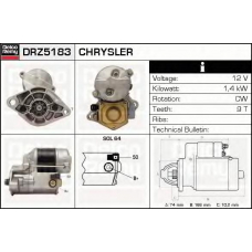 DRZ5183 DELCO REMY Стартер