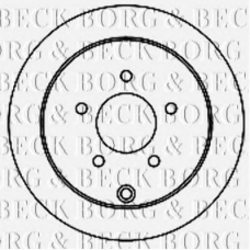 BBD5161 BORG & BECK Тормозной диск