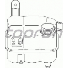 302 783 TOPRAN Компенсационный бак, охлаждающая жидкость