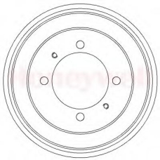 329275B BENDIX Тормозной барабан