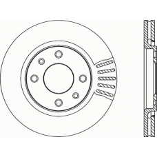 BDR1714.20 OPEN PARTS Тормозной диск