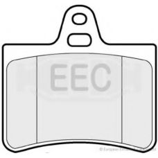 BRP1233 EEC Комплект тормозных колодок, дисковый тормоз