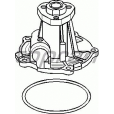 100 314 TOPRAN Водяной насос