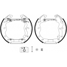 8DB 355 022-941 HELLA PAGID Комплект тормозных колодок