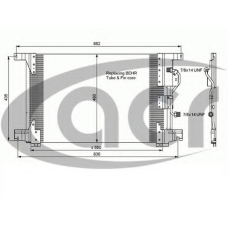 300657 ACR Конденсатор, кондиционер