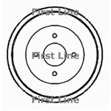 FBR758 FIRST LINE Тормозной барабан