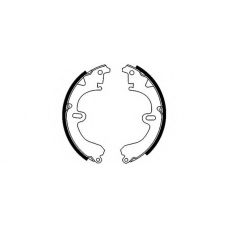 91032600 TEXTAR Комплект тормозных колодок