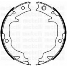 53-0362 METELLI Комплект тормозных колодок, стояночная тормозная с
