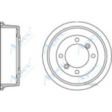 DRM9102 APEC Тормозной барабан