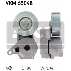 VKM 65048 SKF Натяжной ролик, поликлиновой  ремень