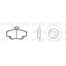 8141.04 REMSA Комплект тормозов, дисковый тормозной механизм