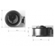 TKR 9301 TIMKEN Натяжной ролик, ремень грм