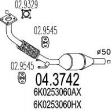 04.3742 MTS Катализатор