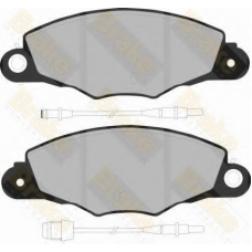 PA1145 BRAKE ENGINEERING Комплект тормозных колодок, дисковый тормоз