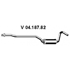 04.187.82 EBERSPACHER Предглушитель выхлопных газов