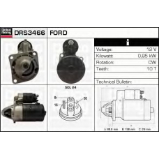 DRS3466 DELCO REMY Стартер