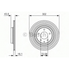 0 986 479 796 BOSCH Тормозной диск