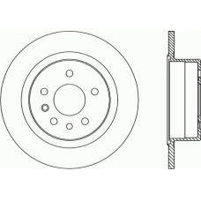 BDR1420.10 OPEN PARTS Тормозной диск