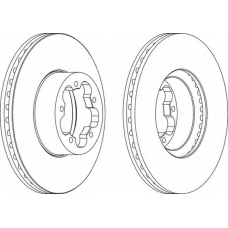 WGR1554-1 WAGNER LOCKHEED Тормозной диск