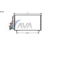 PE5155 AVA Конденсатор, кондиционер