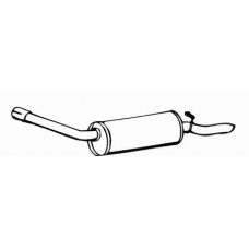 08888 FONOS Глушитель выхлопных газов конечный