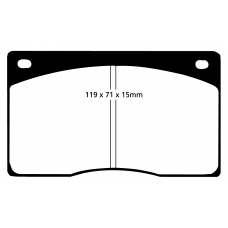 DP2262 EBC Brakes Колодки тормозные