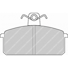 FDB221 FERODO Комплект тормозных колодок, дисковый тормоз