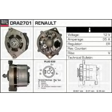 DRA2701 DELCO REMY Генератор