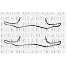 BBK1180 BORG & BECK Комплектующие, колодки дискового тормоза