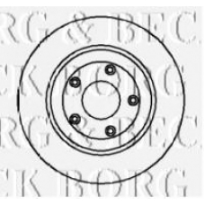 BBD4229 BORG & BECK Тормозной диск