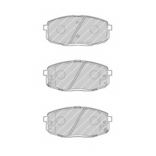 FDB4448 FERODO Комплект тормозных колодок, дисковый тормоз