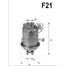 4718700209 Jp Group Топливный фильтр