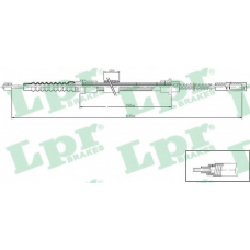 C0647B LPR Трос, стояночная тормозная система