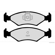 J3600310 HERTH+BUSS JAKOPARTS Комплект тормозных колодок, дисковый тормоз