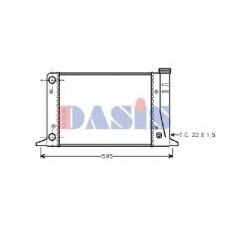 480310N AKS DASIS Радиатор, охлаждение двигателя